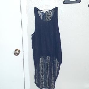 Beautiful black lace top